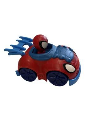 Marvel Spidey & His Amazing Friends Spiderman Disc Dasher CAR ONLY - NO DISC